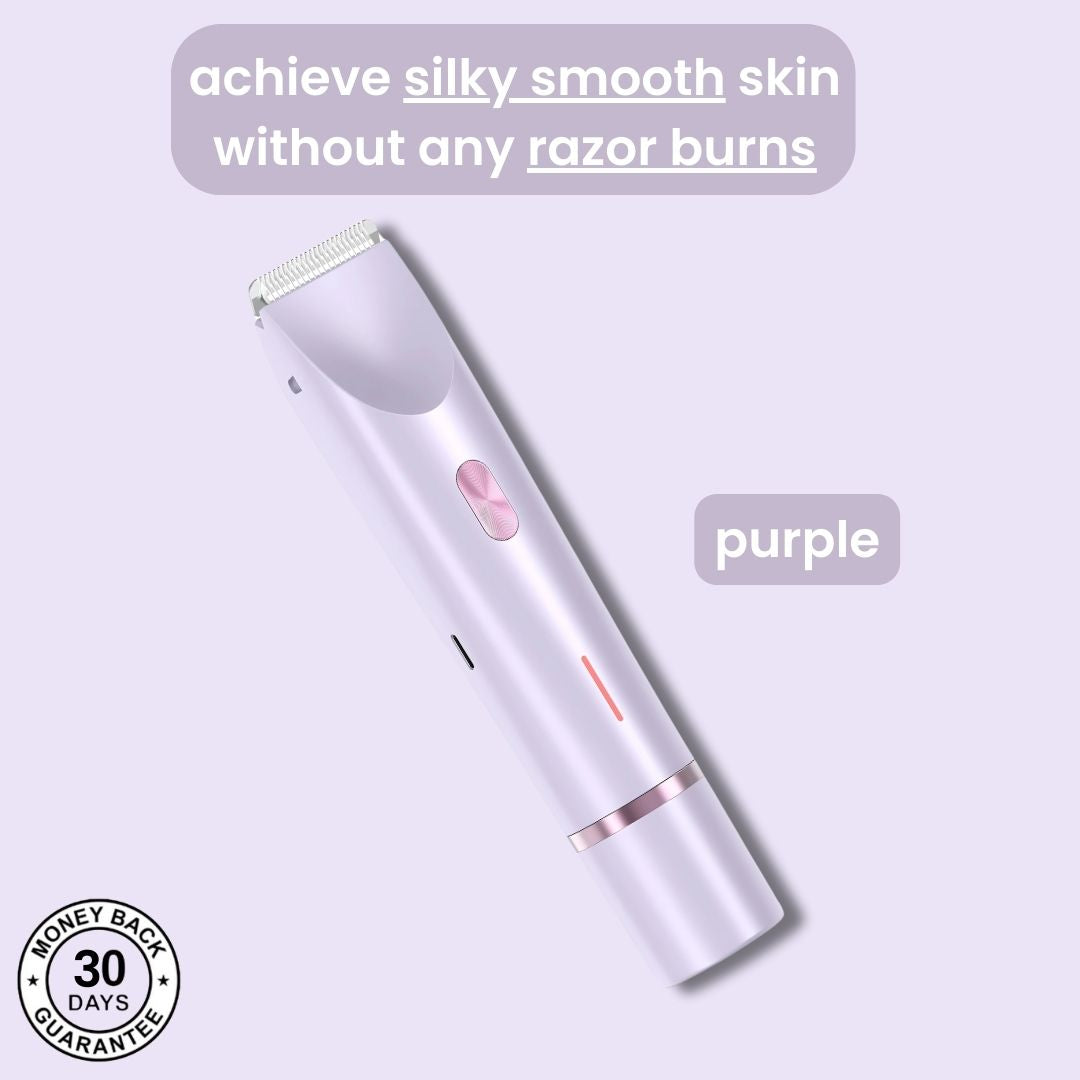 GlowShave™ 2-in-1 Women's Body Shaver: Gentle, Smooth, Irritation-Free Hair Removal